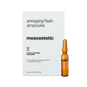 MESOESTETIC antiaging flash ampoules